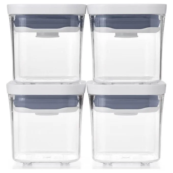 Oxo Pop Good Grips 4 pcs x 200 ml transparent — image 1