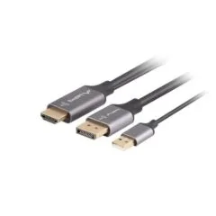 Lanberg HDMI(M) cable - DisplayPort(M) 1m 4K black