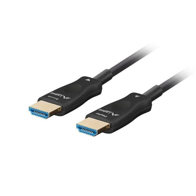 Lanberg HDMI cable M/M V2.1 10m 8K black optical AOC — image 1