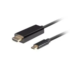 Lanberg kabel USB-C - HDMI M/M 3m 4K 60Hz czarny