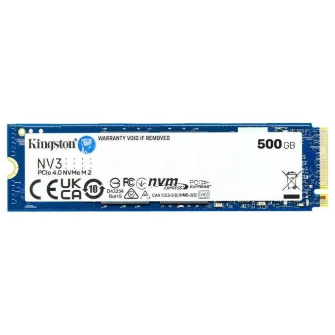 Kingston NV3 M.2 Pcie 4.0 NVMe 500GB — image 1