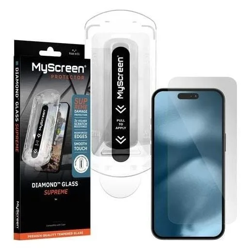 MyScreen Diamond Glass Supreme to Apple iPhone 16 Pro — image 1