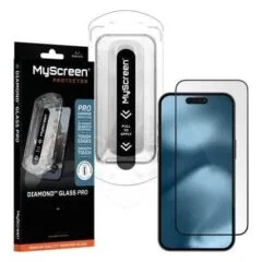 MyScreen Diamond Glass Pro Fit Frame to Apple iPhone 16 Pro Max