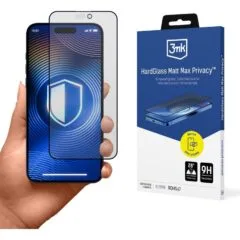 3mk HardGlass Matt Max Privacy for Apple iPhone 15/16