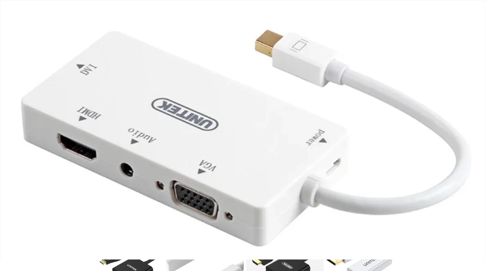 Unitek Y-6354 Mini DisplayPort to HDMI/VGA/DVI/Audio Converter