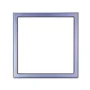 HDL Panel Frame Tile Series 1 Gang Space Gray MP1-EC/TILE.48