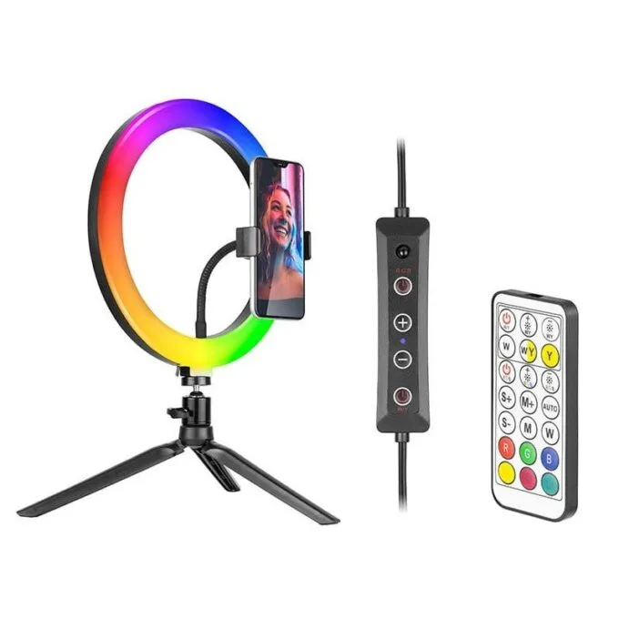 Tracker RGB ring 26cm with tripod — image 1