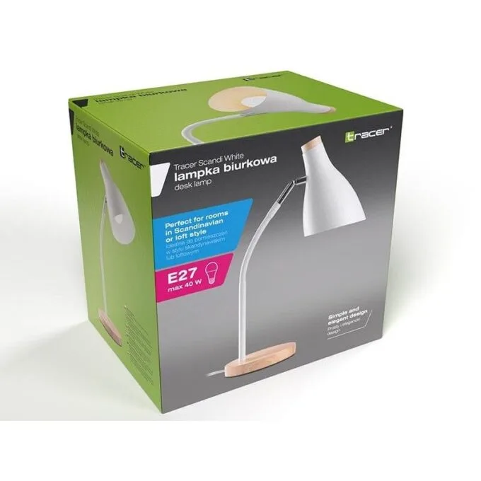 Tracer lampka biurkowa Scandi White — image 6