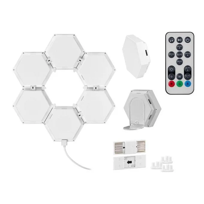 Tracer hexagonal RGB Ambience lamps -Smart Hexagon — image 2