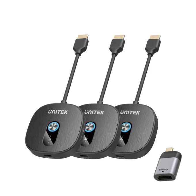 Unitek Wireless HDMl Transmitter and Receiver Kit 1x2 1080p up to 50m V1711A — image 1
