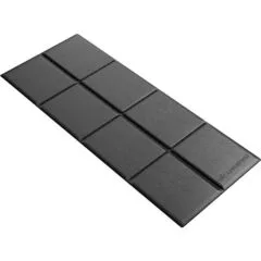Urevo Mata for fitness equipment 160cm x 65cm (black)