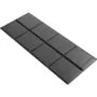Urevo Mata for fitness equipment 160cm x 65cm (black)