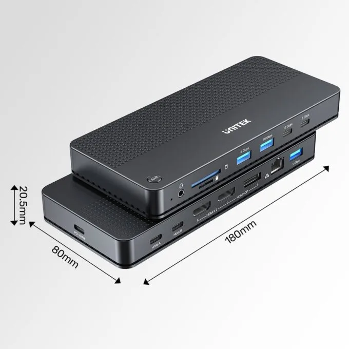 Unitek KVM Switch 2 PCs 2 monitors 4K — image 13