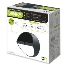 GBC ON LED Solar Outdoor Wall Light WINKY Natural White — image 5