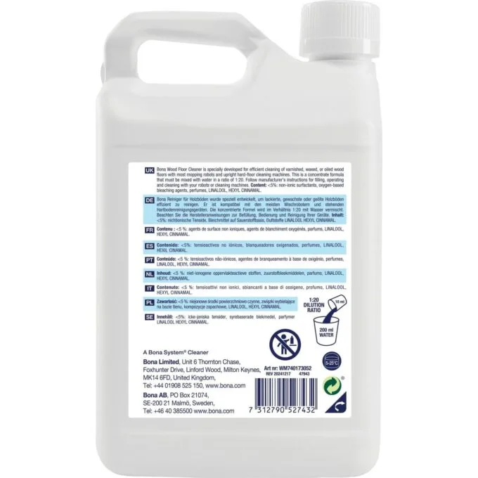 Bona Concentrate for wooden flooring equipment 1,1l. — image 2
