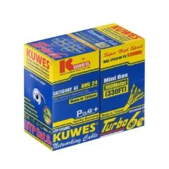 Kuwes CAT6 TURBO6E UTP Pure Copper 24AWG 100m