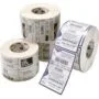 Label, Polyester, 38x19mm; Thermal Transfer, Z-Ultimate 3000T Silver, Permanent Adhesive, 25mm Core