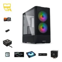 Custom Gaming PC - Ryzen 5 7600, GeForce RTX 5060 8GB, 32GB DDR5-6000, 2TB NVMe