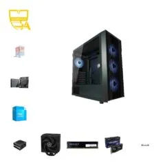 Custom 1080p Gaming PC - Intel Core i3-14100F, Intel Arc A580 8GB, 16GB DDR4, 512GB NVMe