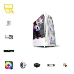Custom 1080p Gaming PC - Intel Core i5-14400F, Radeon RX 6400 4GB, 16GB DDR5, 1TB NVMe