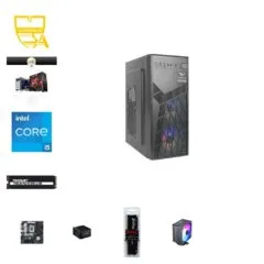 Custom Workstation PC - Intel Core i5-12400, 16GB DDR5, 1TB NVMe