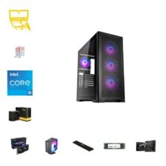 Custom Gaming PC - Intel i5-12400F, B570 10GB Arc, 16GB DDR5, 1TB NVMe
