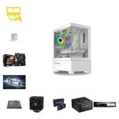 Custom Gaming PC - Ryzen 5 5600, Intel Arc 10GB, 16GB DDR4, 500GB NVMe