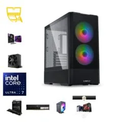 Custom Workstation PC - Intel Core Ultra 7, 16GB DDR5, 512GB NVMe
