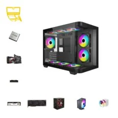 Custom Gaming PC - Ryzen 7 5700X, Intel Arc B580 TITAN Nox 12GB, 16GB DDR4, 1TB NVMe