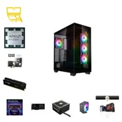 Custom Gaming PC - Ryzen 7 7700, RTX 5060 Ti, 32GB DDR5, 1TB NVMe