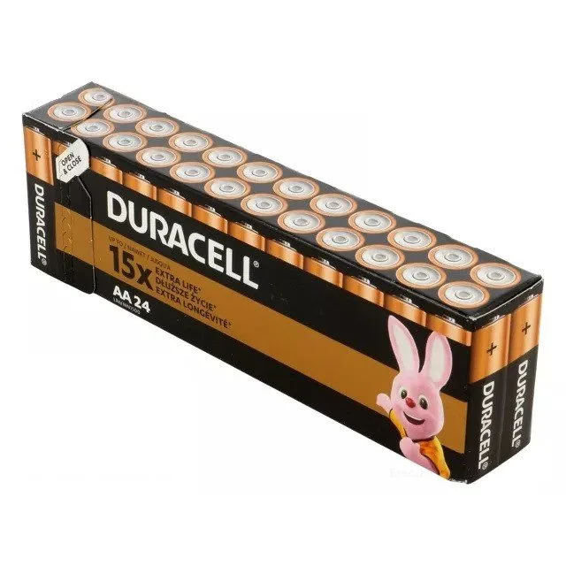 Duracell Basic Alkaline AA (24pcs) — image 1