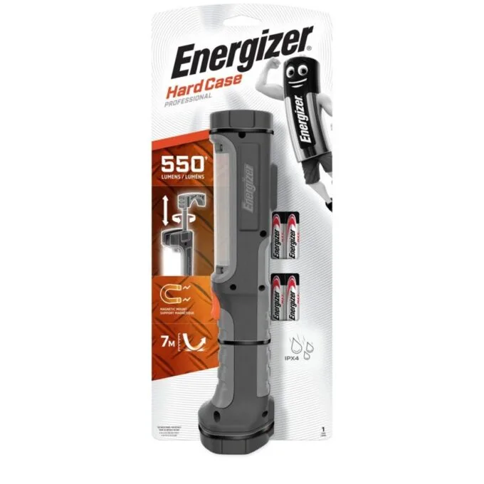 Energizer Light Torch 550 Lumens (4xAA) - Hardcase Work Light — image 1