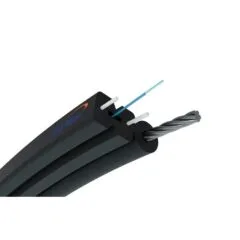 Opton Fiber Optic Cable 1 Core SM Flat Aerial LSZH G657A1 1000m