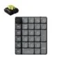Keychron K0 Max (K0M-H4) QMK Wireless Custom Num Pad Mechanical Low Profile Banana Sw. RGB Hot-Swap