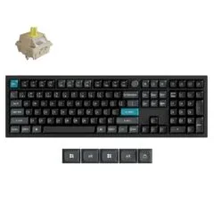 Keychron Q6 Ultra (Q6U-M4) ZMK RGB 8K Wireless Custom Mechanical Keyboard-Banana Switch 100% US