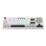 Machenike Wireless Gaming Keyboard ,Wired,Bluetooth,2.4G, Linear Silver Switches,4000 mAh battery, KG87