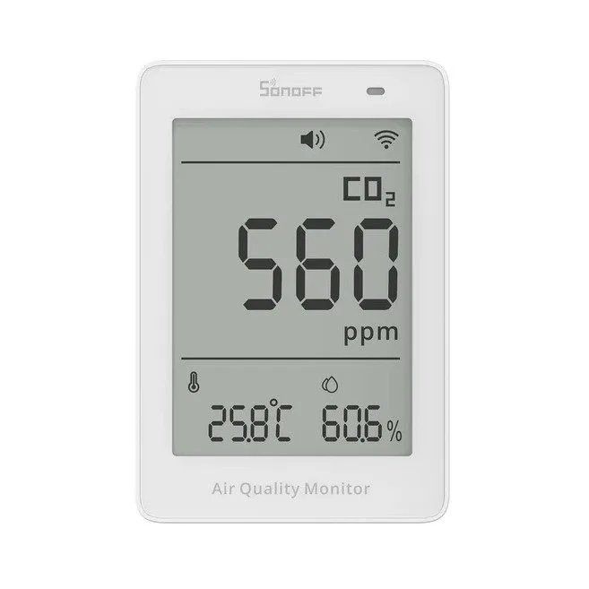 Sonoff Smart Sensor AirGuard For CO2 With Matter (Air Quality Monitor) — image 1