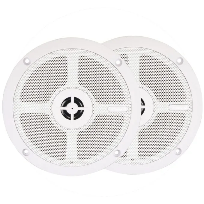 Artsound MDC6.2 W Ceiling Marine Speakers IP66 5.25'' White (pair) — image 1