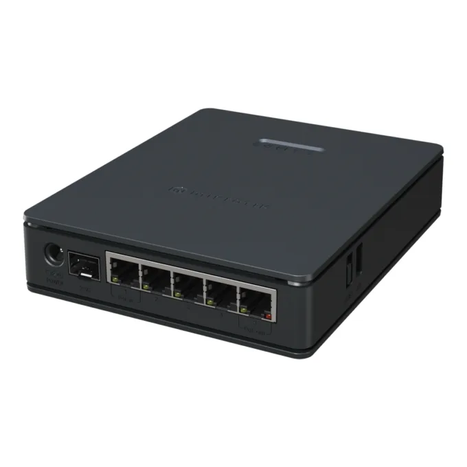 MikroTik Router Wi-Fi 6 hAP ax S AX2400 5xGbE/2.5G SFP/PoE In-Out/USB E62IUG — image 1