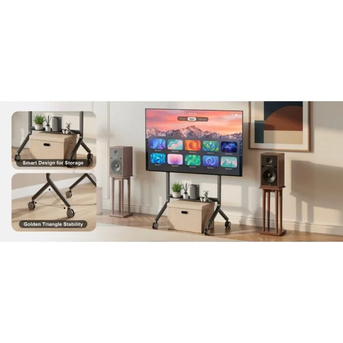 NBMounts Trolley P100 Manual 90x60 68kg 1.20m-1.50m Height — image 6