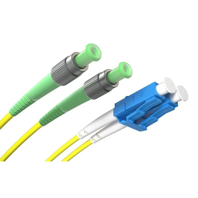 Opton Fiber Patch Cord FC/UPC-LC/UPC SM Duplex 2.0m FCA-LCU-SM-DX-2 — image 1