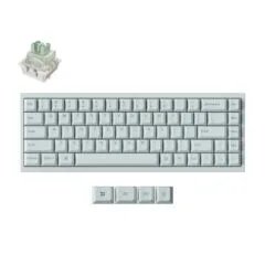 Keychron Q16 HE (Q16HW-L1) QMK Ceramic Custom Hall Effect  Keyboard RGB Lime Switch 65% US Green