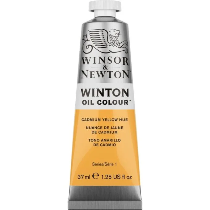 W&N WINTON OIL COLOUR 37ML TBE CADMIUM YELLOW HUE — image 1