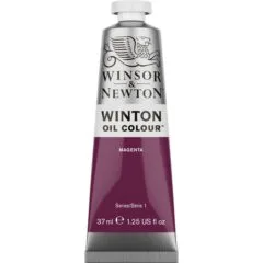 W&N WINTON OIL COLOUR 37ML TBE MAGENTA