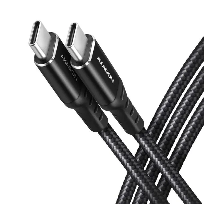 BUCM3-CM30AB USB-C cable - USB-C, 3.0m, PD 60W, 3A, ALU, braid, black — image 1