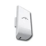 Ubiquiti NanoStation LocoM5, 5 GHZ, 13 dBi, 1 x 10/100 Ethernet Port, Power method - Passive Power over Ethernet , Outdoor UV Stabilized Plastic, Processor Atheros MIPS 24KC 400 MHz, 32 MB SDRAM, 8 MB Flash, Pole Mounting Kit Included — image 1