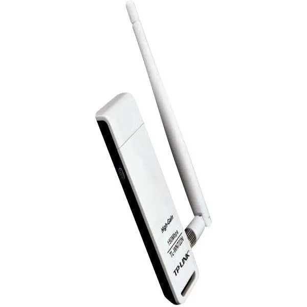 NIC TP-Link TL-WN722N, USB 2.0 Adapter, 2,4GHz High Gain Wireless N 150Mbps, Detachable Omni Directional Antenna 1 x 4dBi (RP-SMA) — image 3
