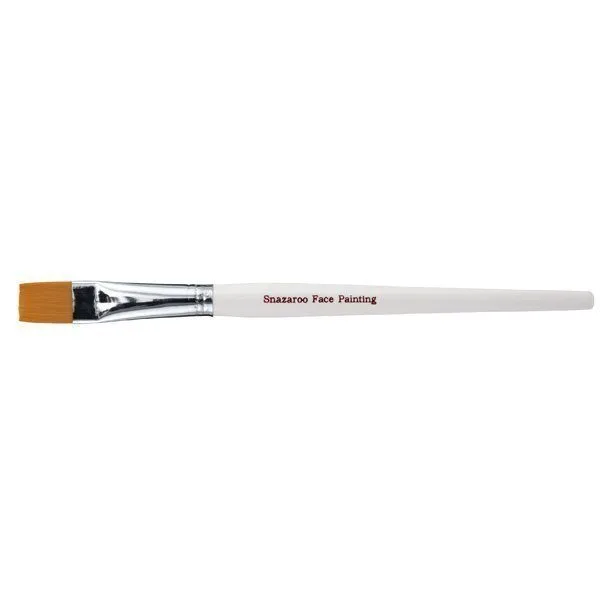 SNAZAROO LARGE FLAT BRUSH WHITE — image 1