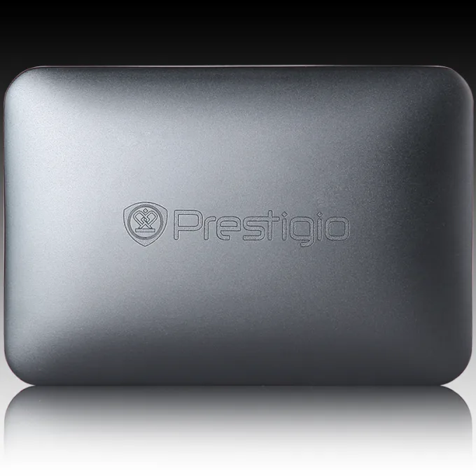 Black color Power battery charger, capacity 8000mAh, input 5V/1A, dual USB output 5V/1A & 5V/1.2A — image 1