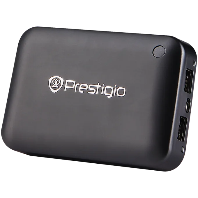 Black color Power battery charger, capacity 8000mAh, input 5V/1A[max. 1.5A], dual USB output 5V/1A & 5V/2A[total 2.8A max.] — image 5